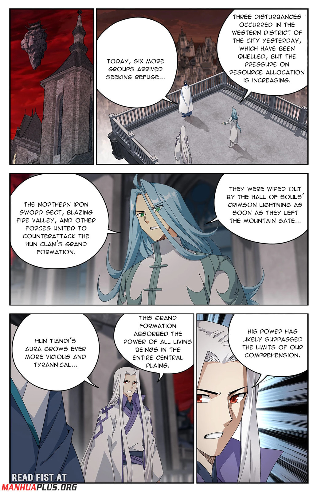 Battle Through the Heavens (Colored) Chapter 503 page 12 - 
