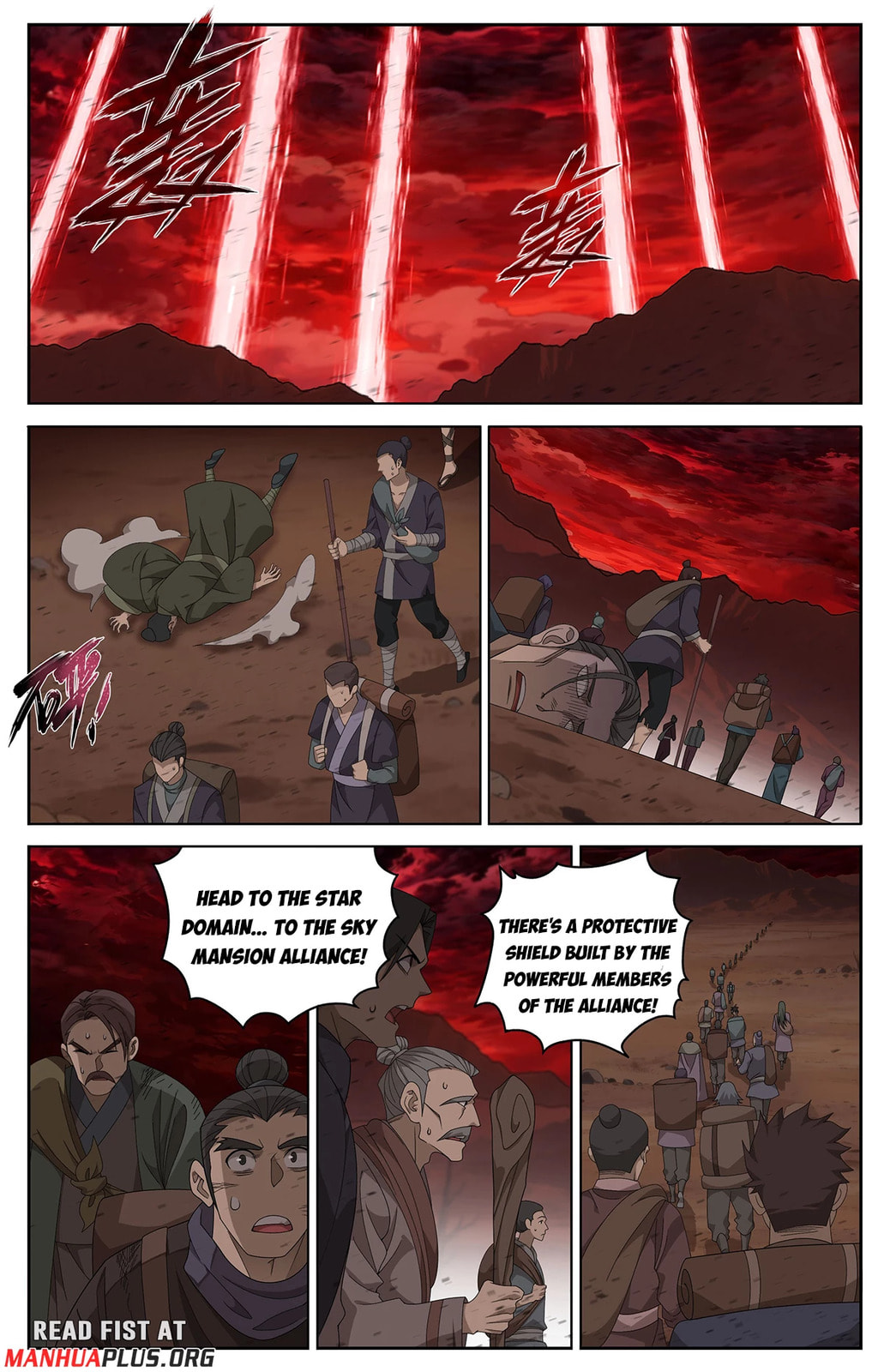 Battle Through the Heavens (Colored) Chapter 503 page 8 - 