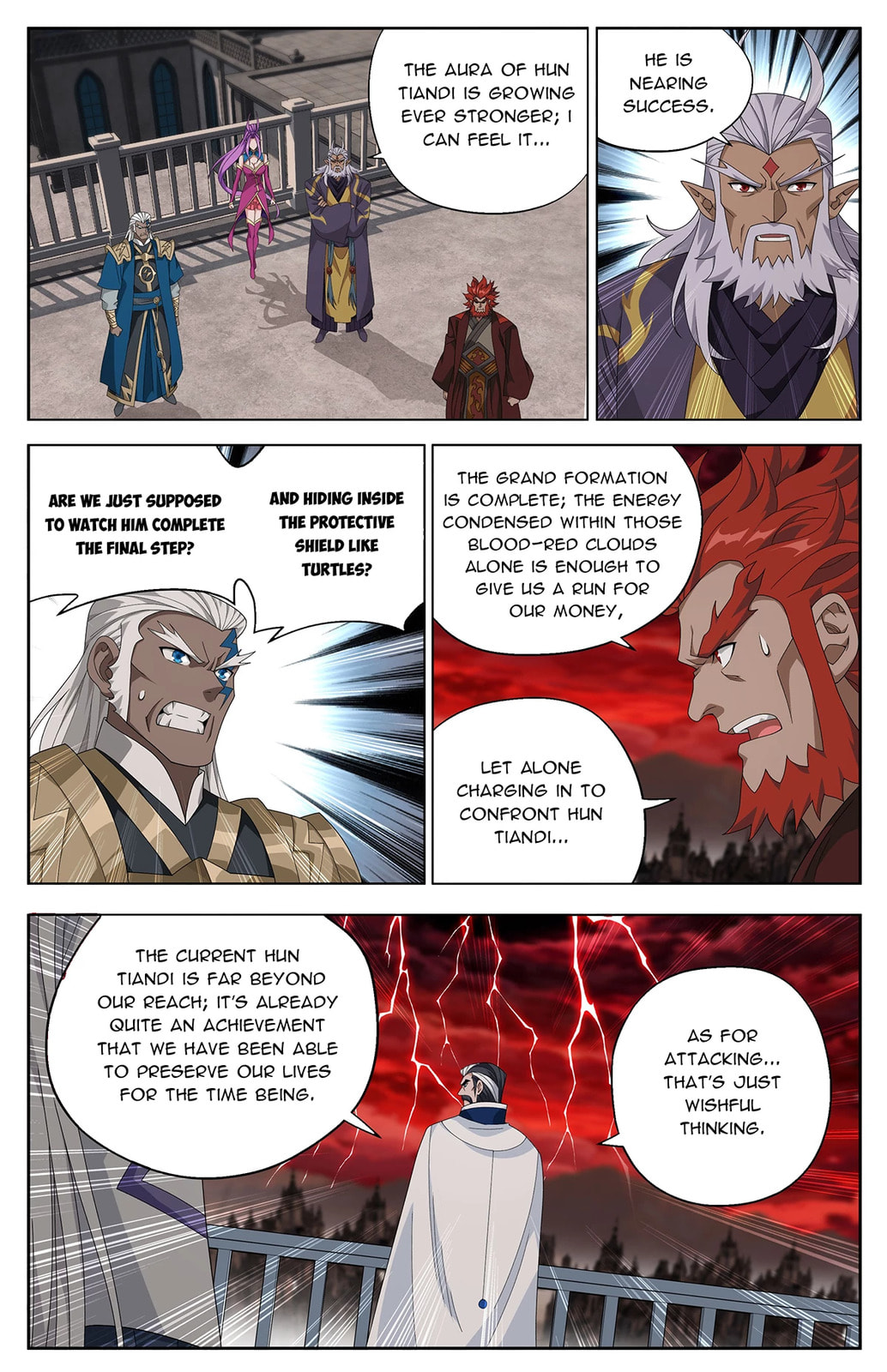 Battle Through the Heavens (Colored) Chapter 504 page 3 - 