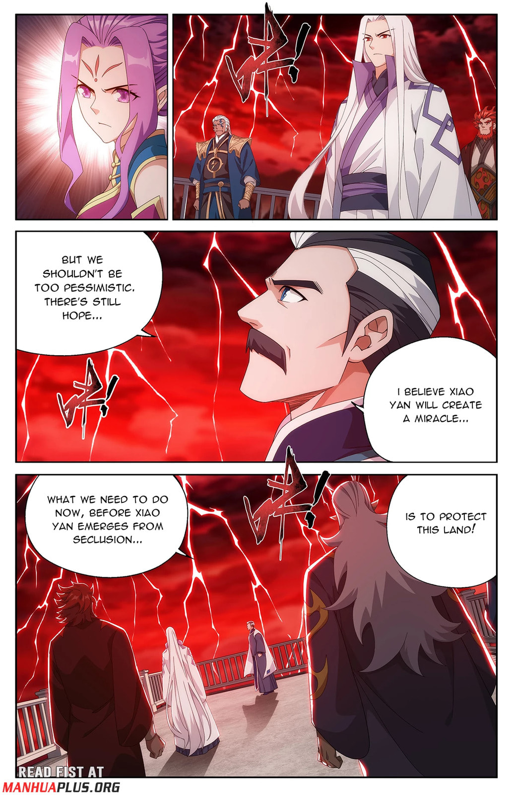 Battle Through the Heavens (Colored) Chapter 504 page 4 - 