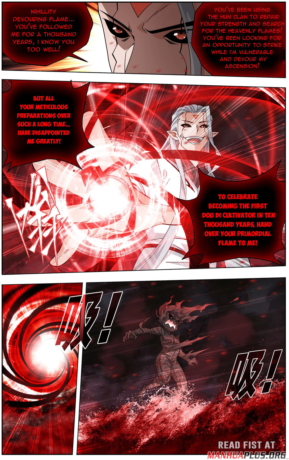 Battle Through the Heavens (Colored) Chapter 506 page 8 - 