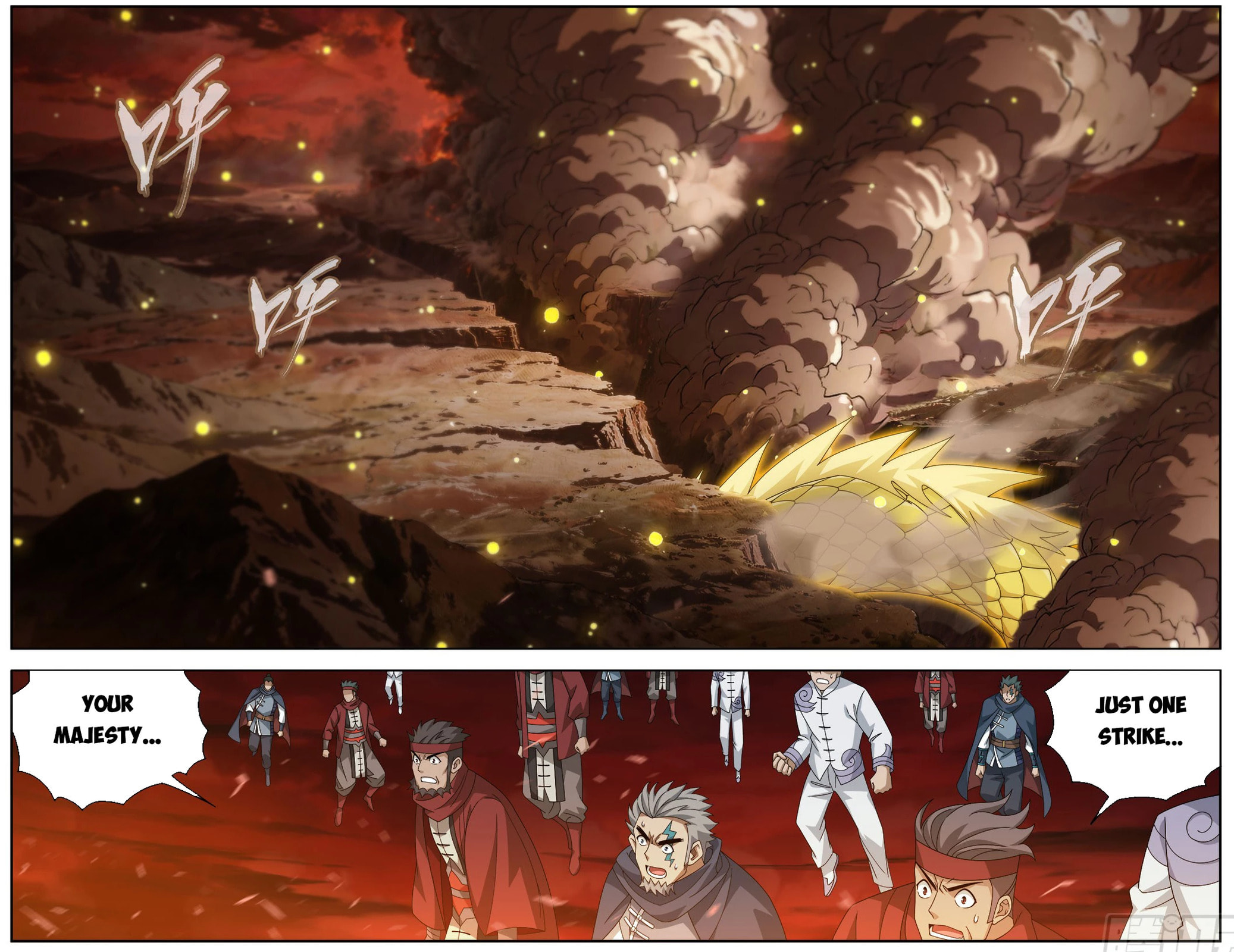 Battle Through the Heavens (Colored) Chapter 512 page 10 - 