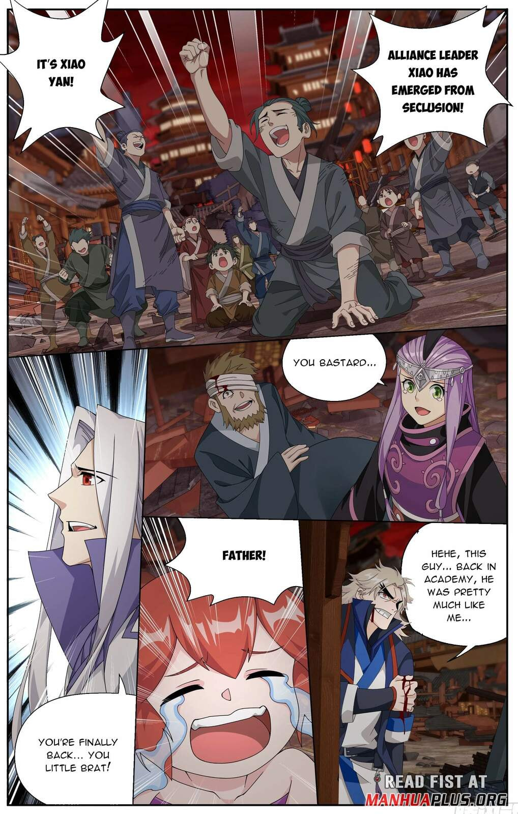 Battle Through the Heavens (Colored) Chapter 513 page 10 - 
