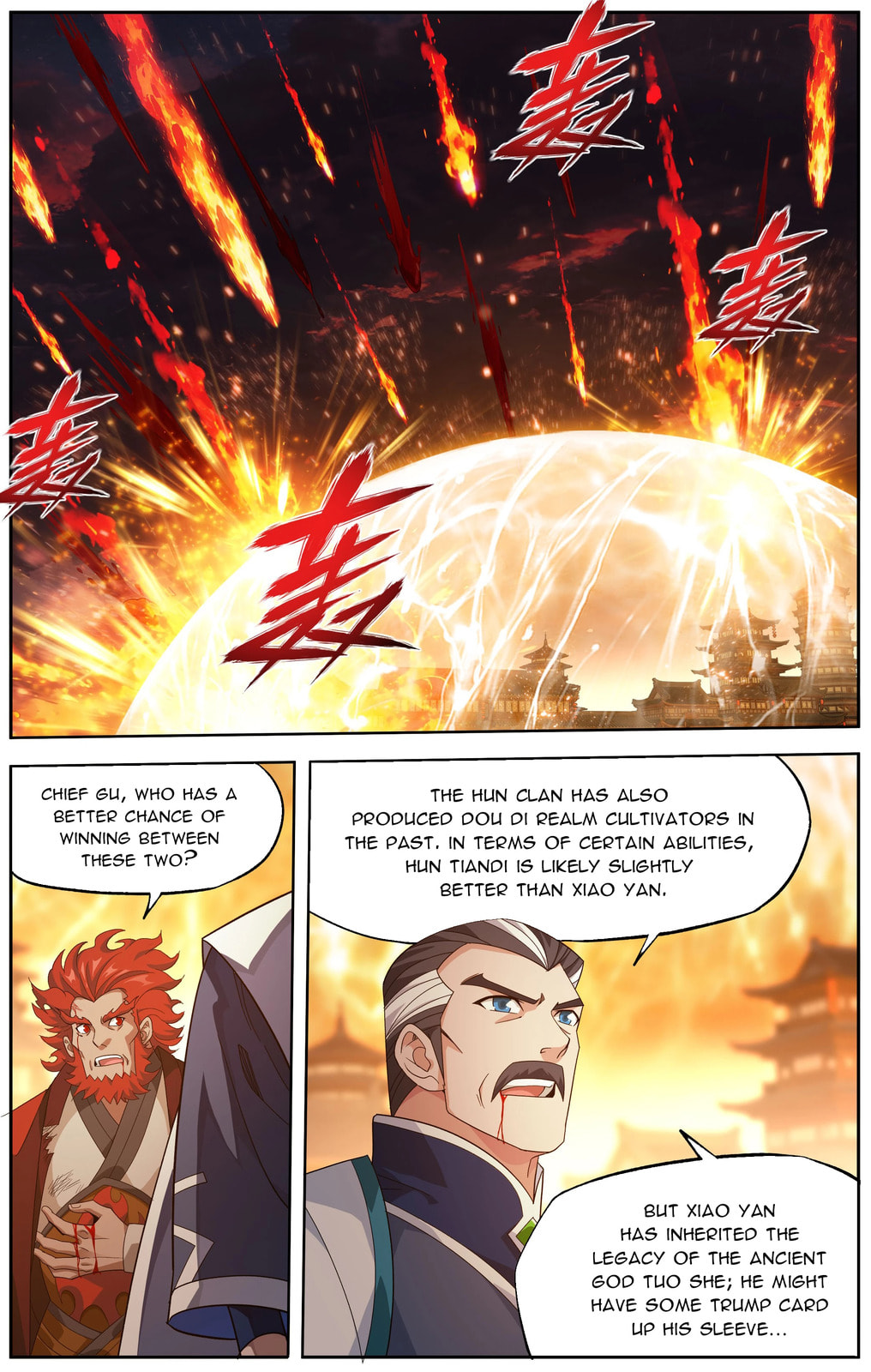 Battle Through the Heavens (Colored) Chapter 514 page 10 - 
