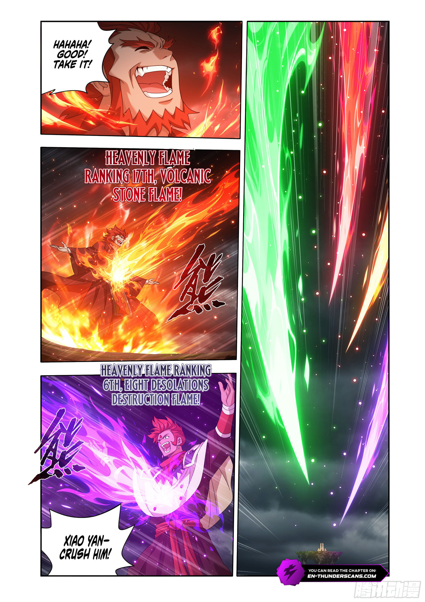 Battle Through the Heavens (Colored) Chapter 517 page 3 - 
