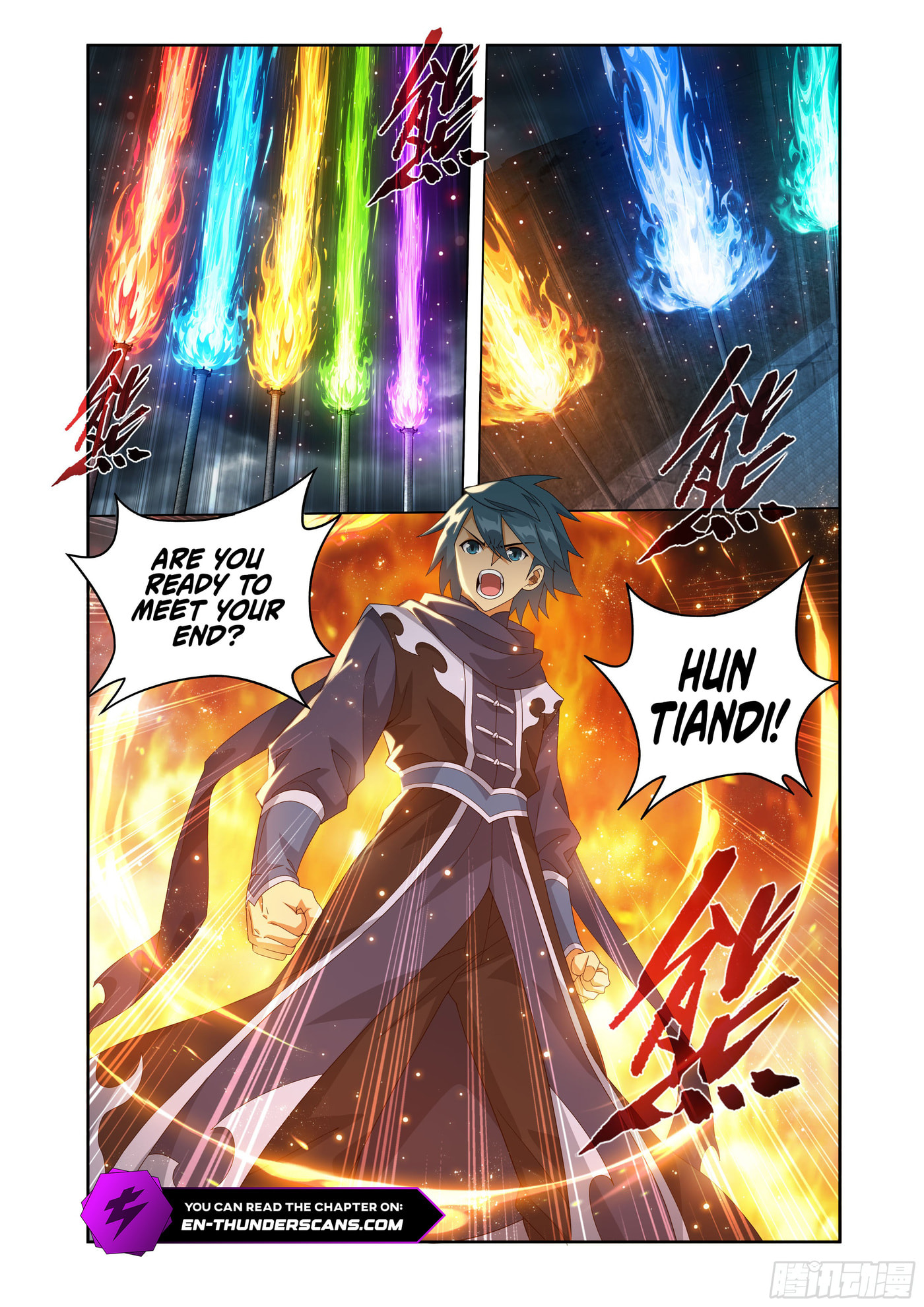 Battle Through the Heavens (Colored) Chapter 517 page 7 - 