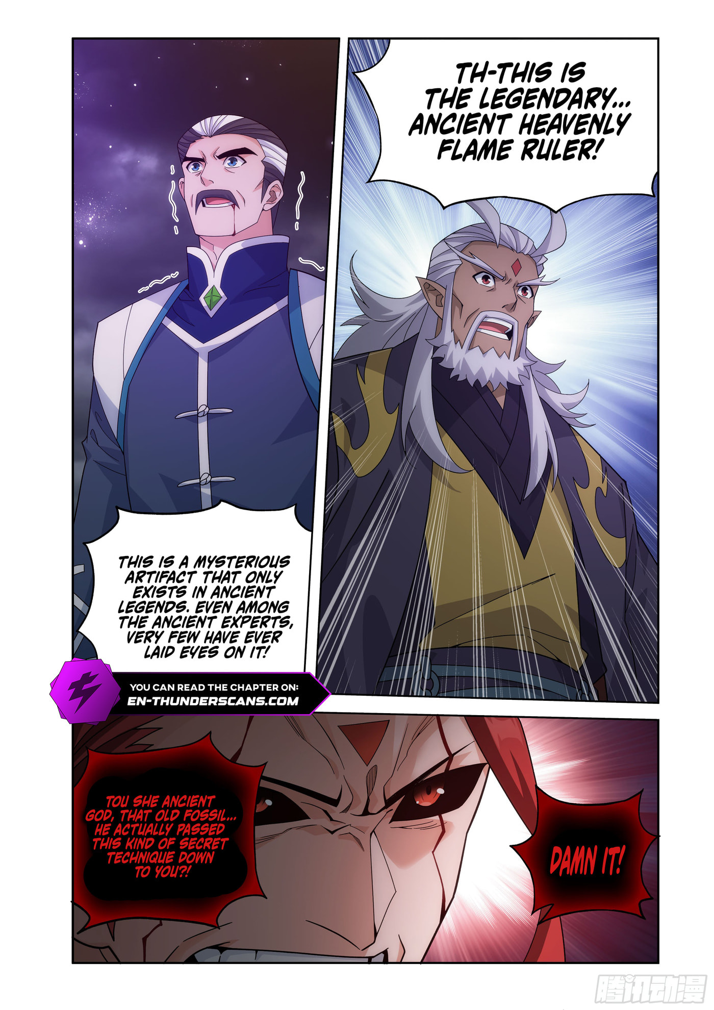Battle Through the Heavens (Colored) Chapter 517 page 10 - 