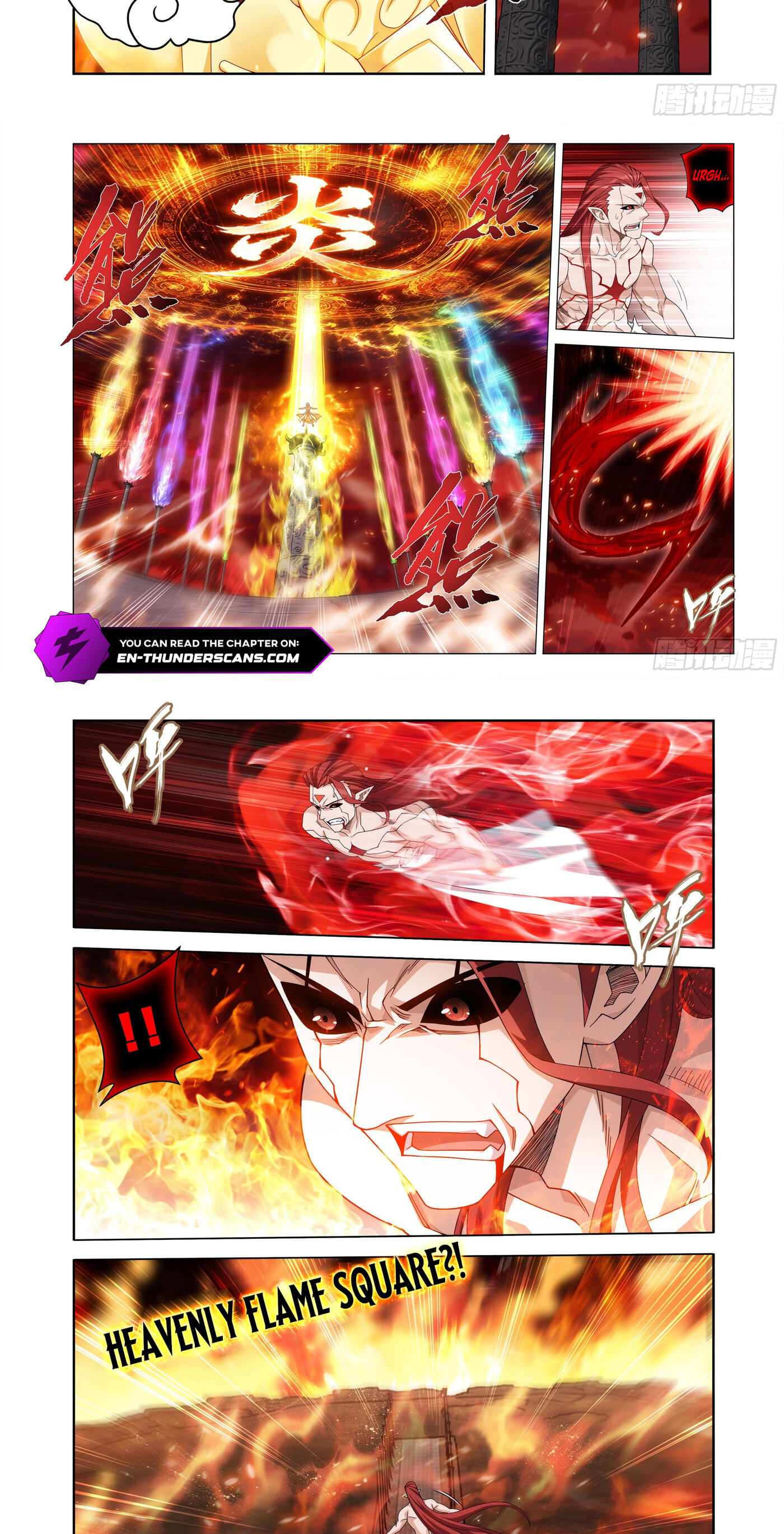 Battle Through the Heavens (Colored) Chapter 519 page 5 - 