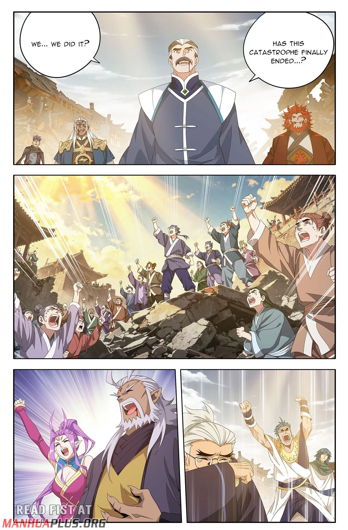 Battle Through the Heavens (Colored) Chapter 520 page 2 - 