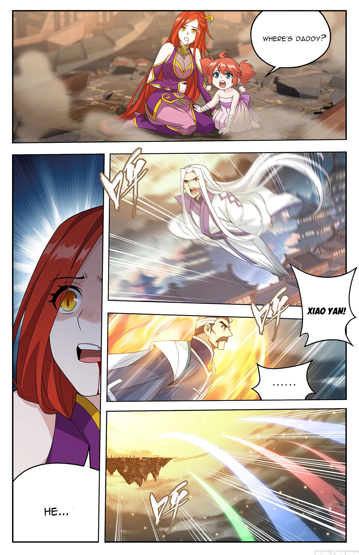 Battle Through the Heavens (Colored) Chapter 520 page 3 - 