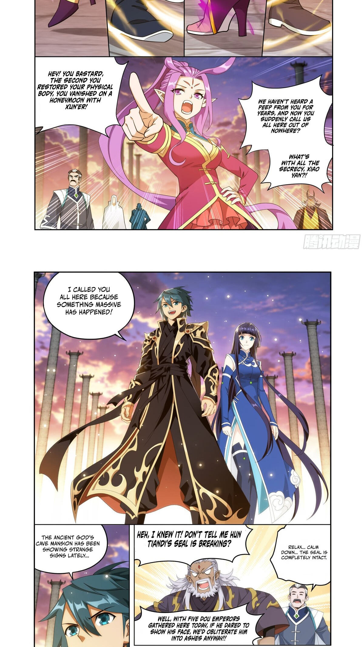 Battle Through the Heavens (Colored) Chapter 521 page 11 - 