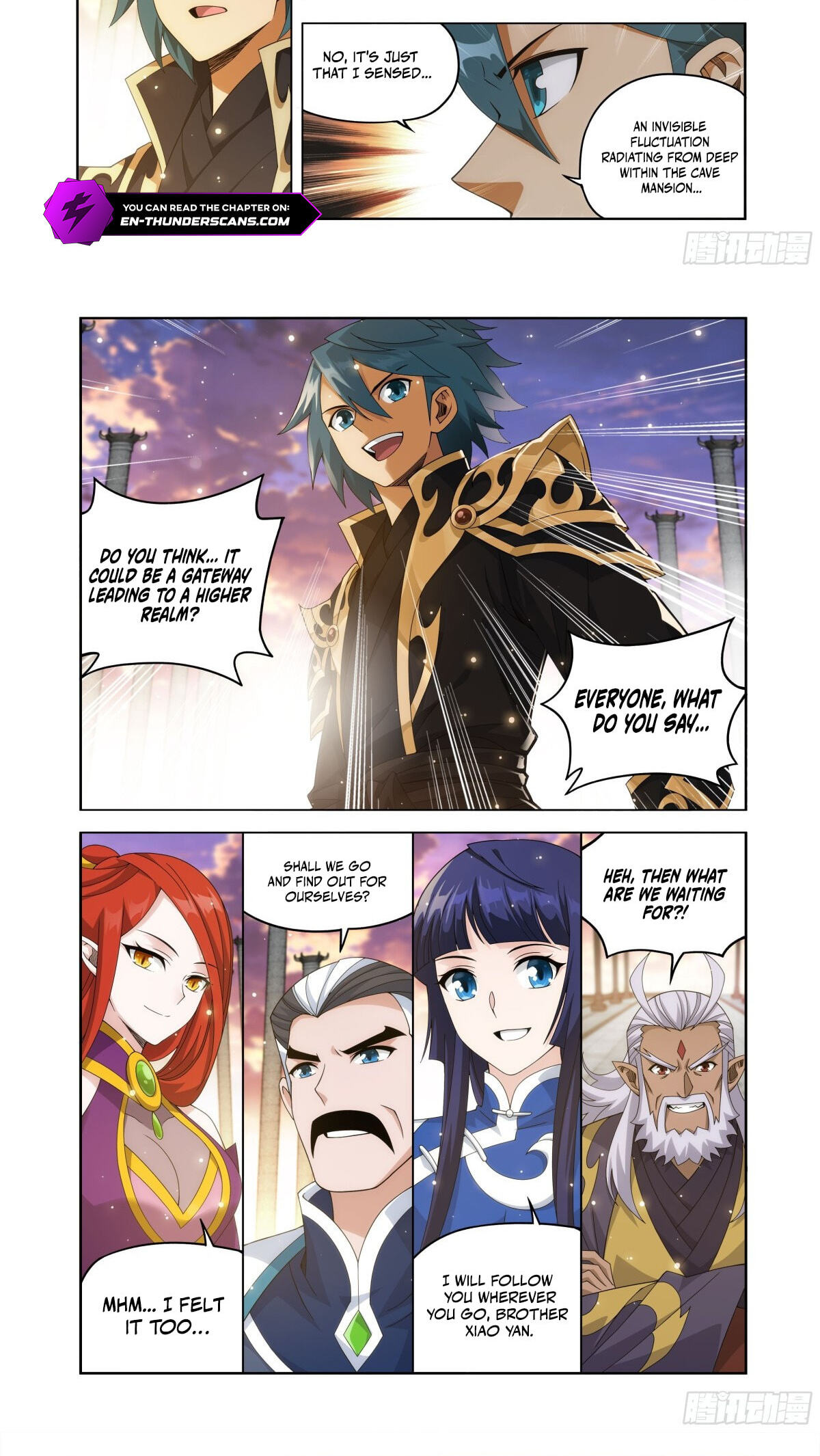 Battle Through the Heavens (Colored) Chapter 521 page 12 - 
