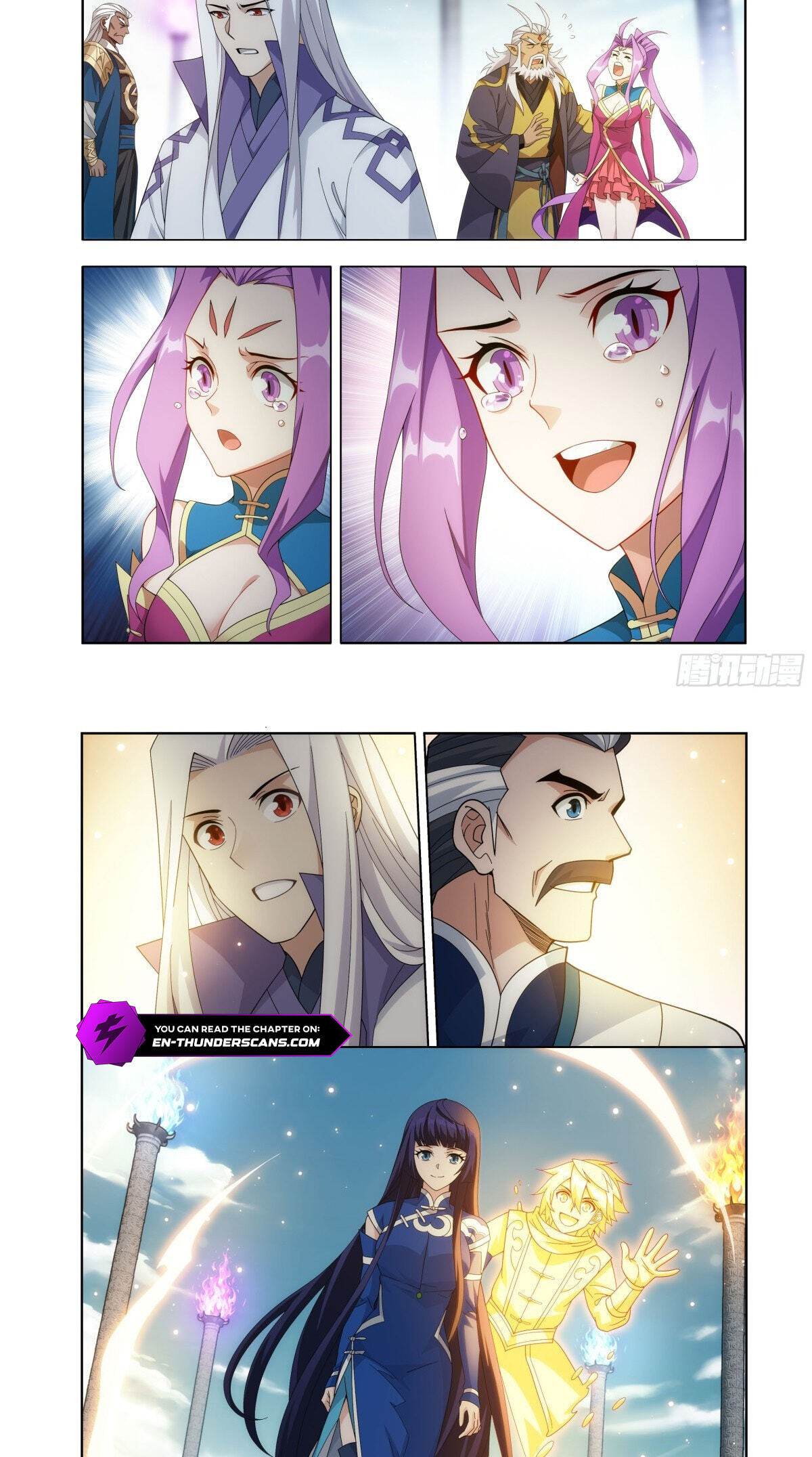 Battle Through the Heavens (Colored) Chapter 521 page 3 - 