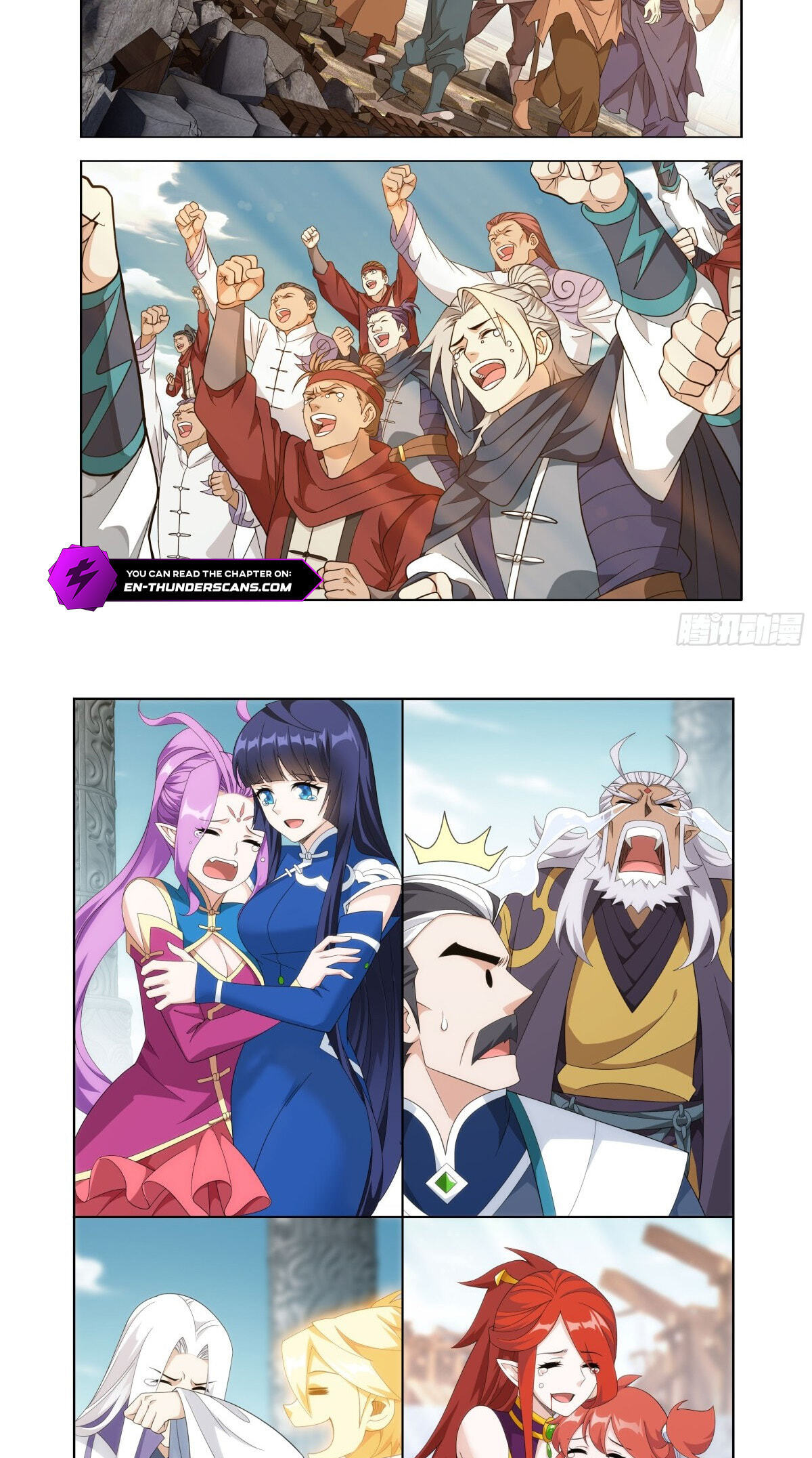 Battle Through the Heavens (Colored) Chapter 521 page 5 - 
