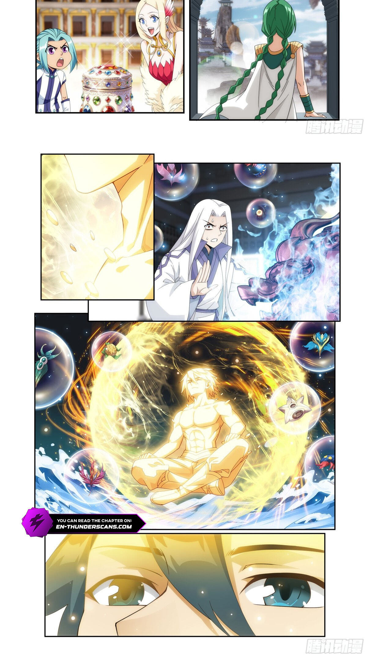 Battle Through the Heavens (Colored) Chapter 521 page 8 - 