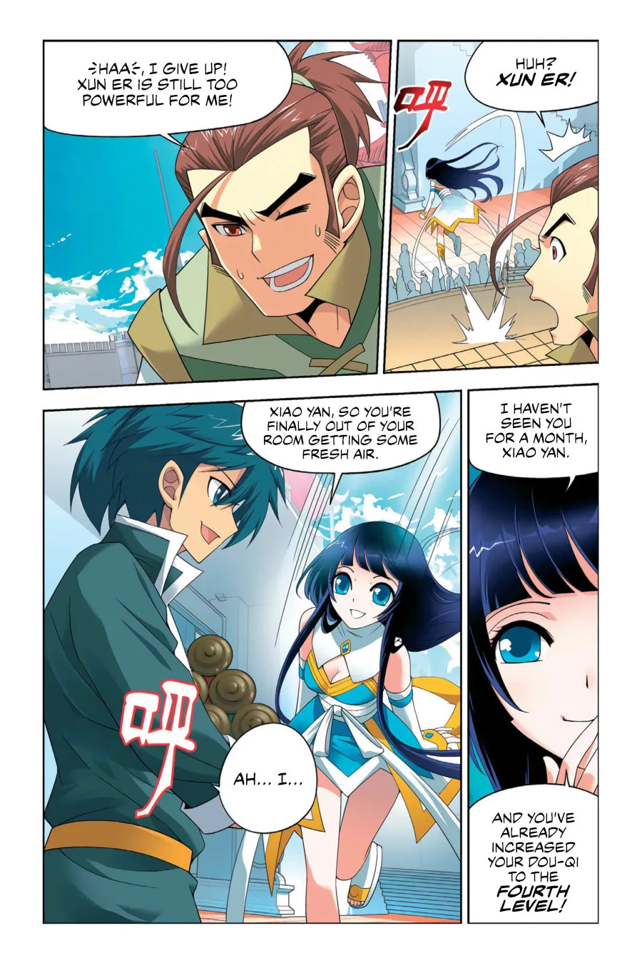Battle Through the Heavens (Colored) Chapter 7 page 4 - 