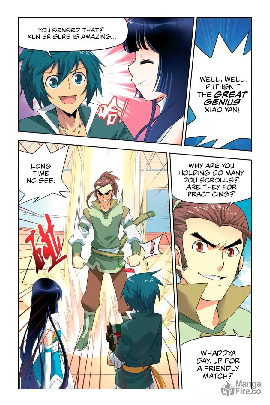 Battle Through the Heavens (Colored) Chapter 7 page 5 - 