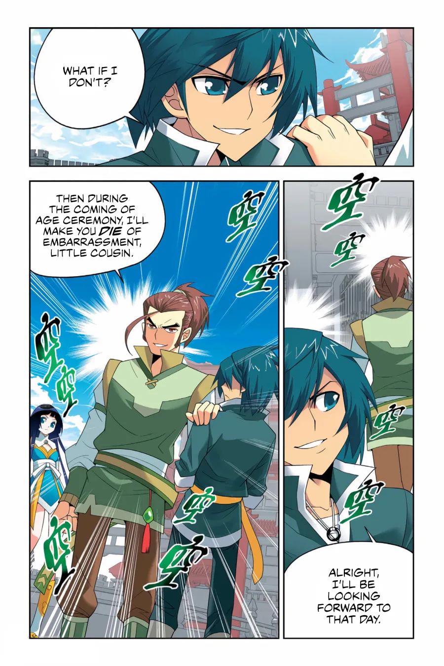 Battle Through the Heavens (Colored) Chapter 7 page 8 - 