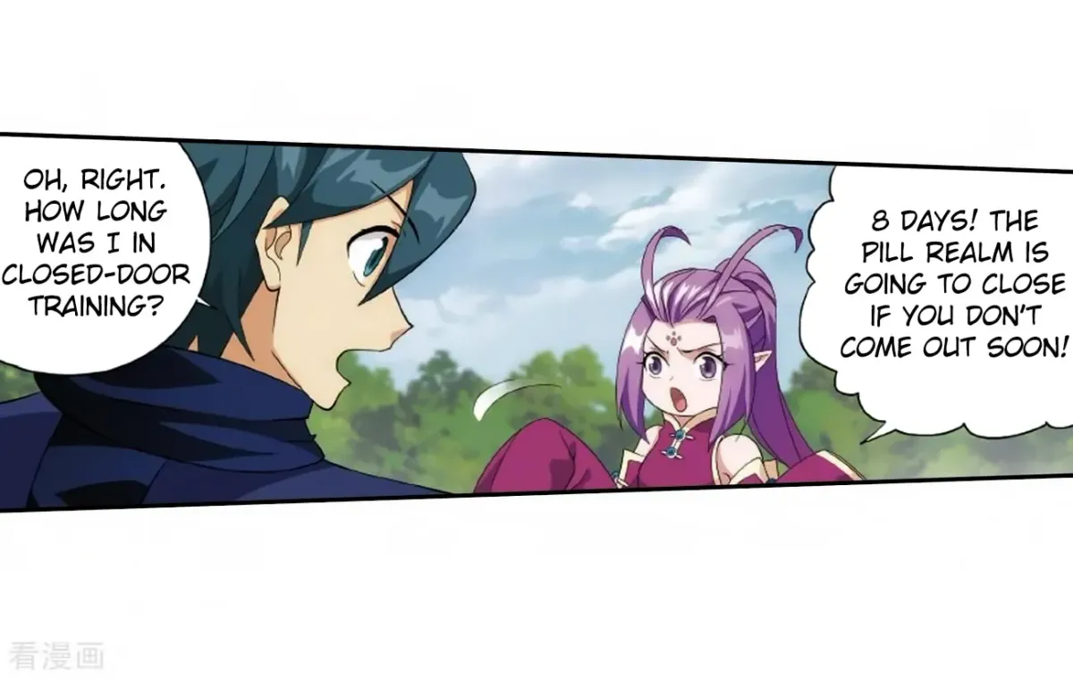 Battle Through the Heavens (Colored) Chapter 8.2 page 45 - 