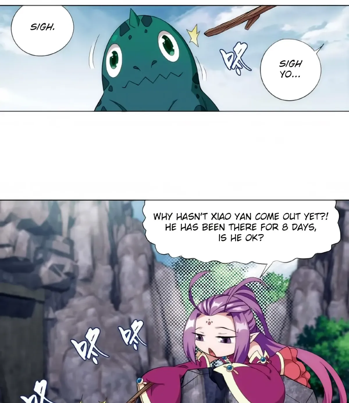 Battle Through the Heavens (Colored) Chapter 8.2 page 6 - 