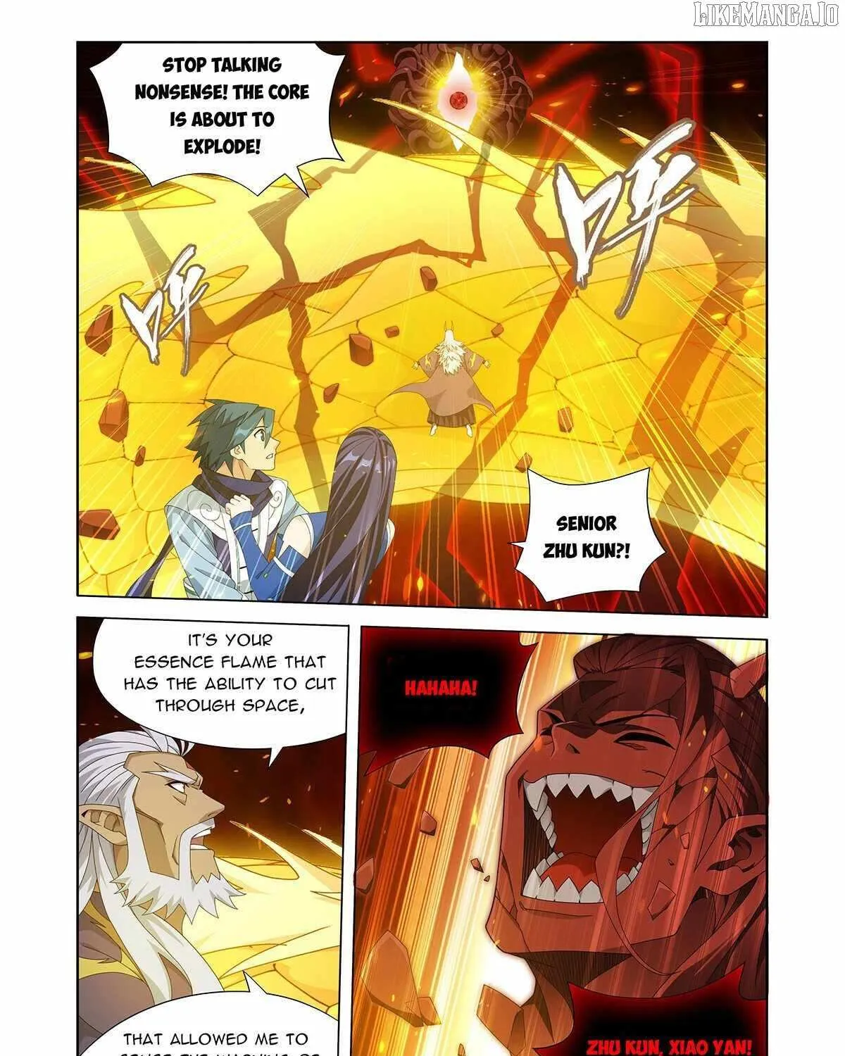 Battle Through the Heavens Chapter 485 page 18 - 