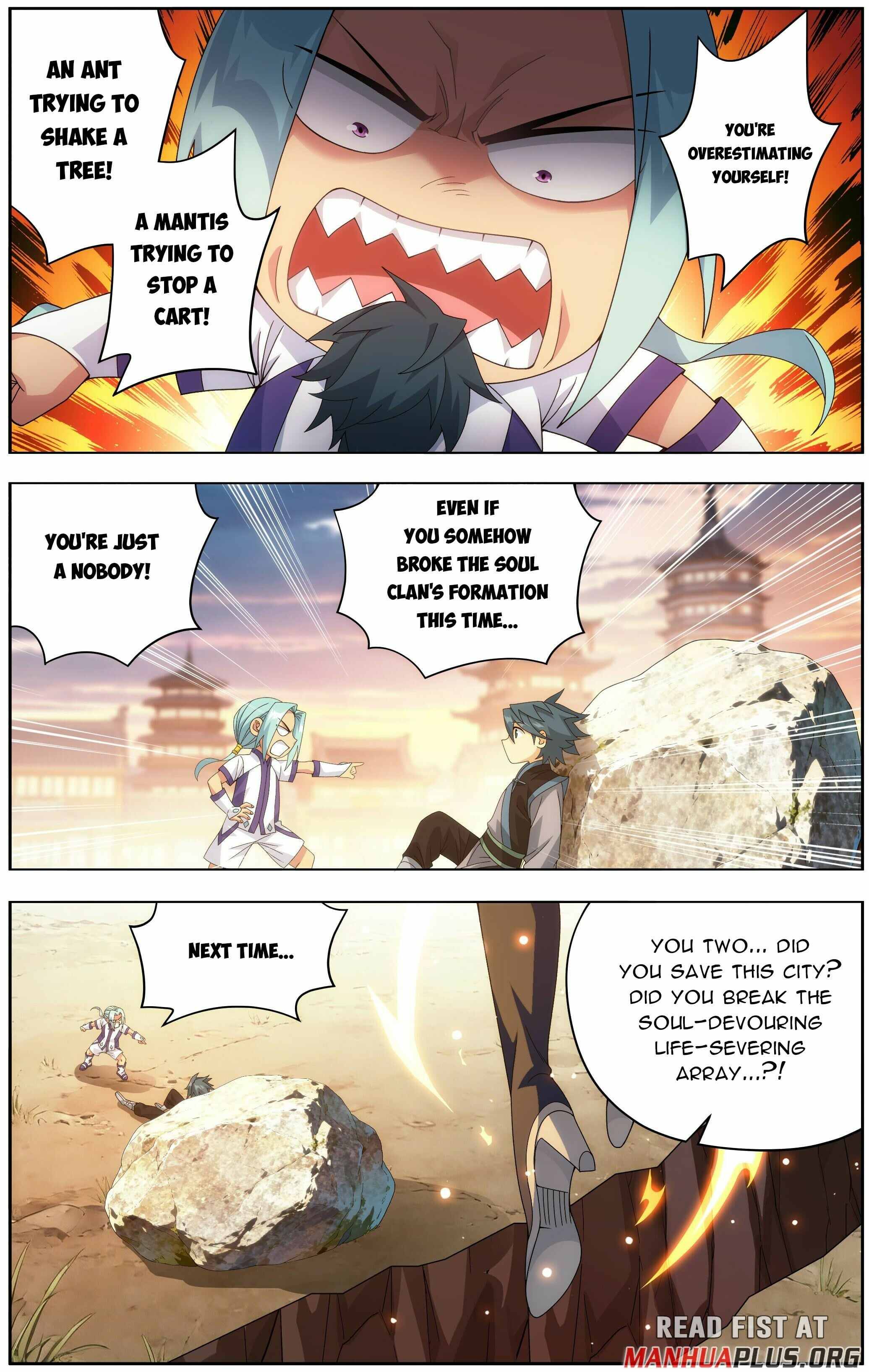 Battle Through the Heavens Chapter 496 page 21 - 
