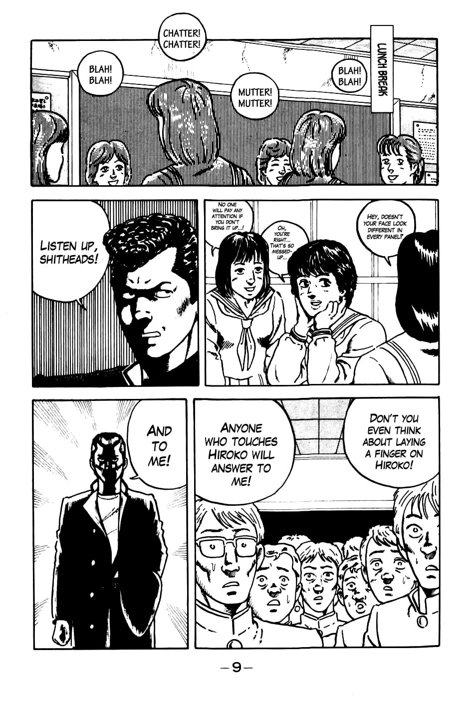 Be-bop High School Chapter 1 page 10 - 
