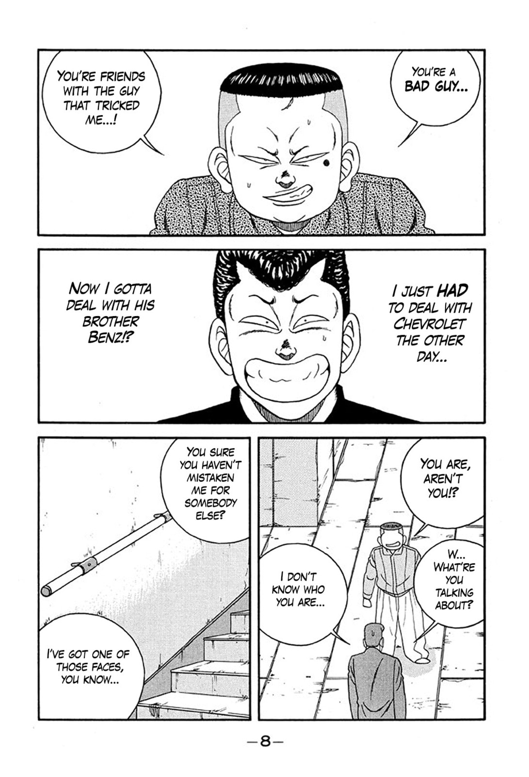 Be-bop High School Chapter 230 page 8 - 