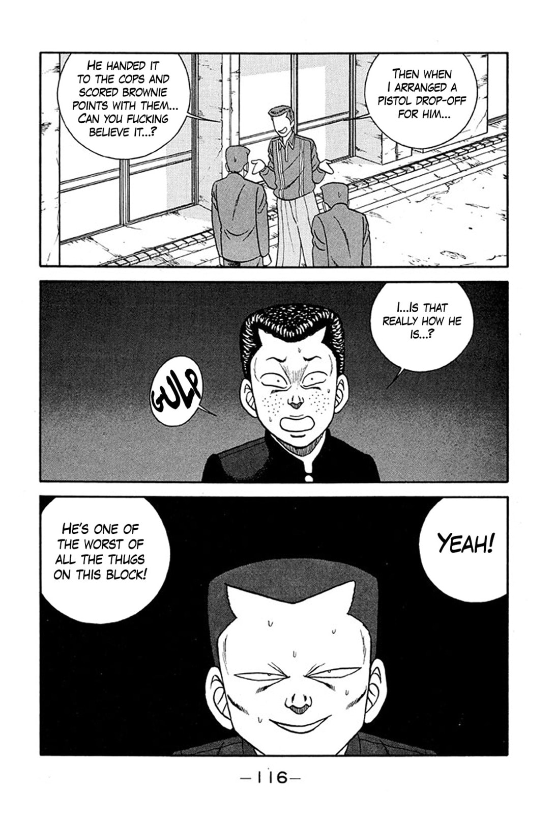Be-bop High School Chapter 233 page 22 - 