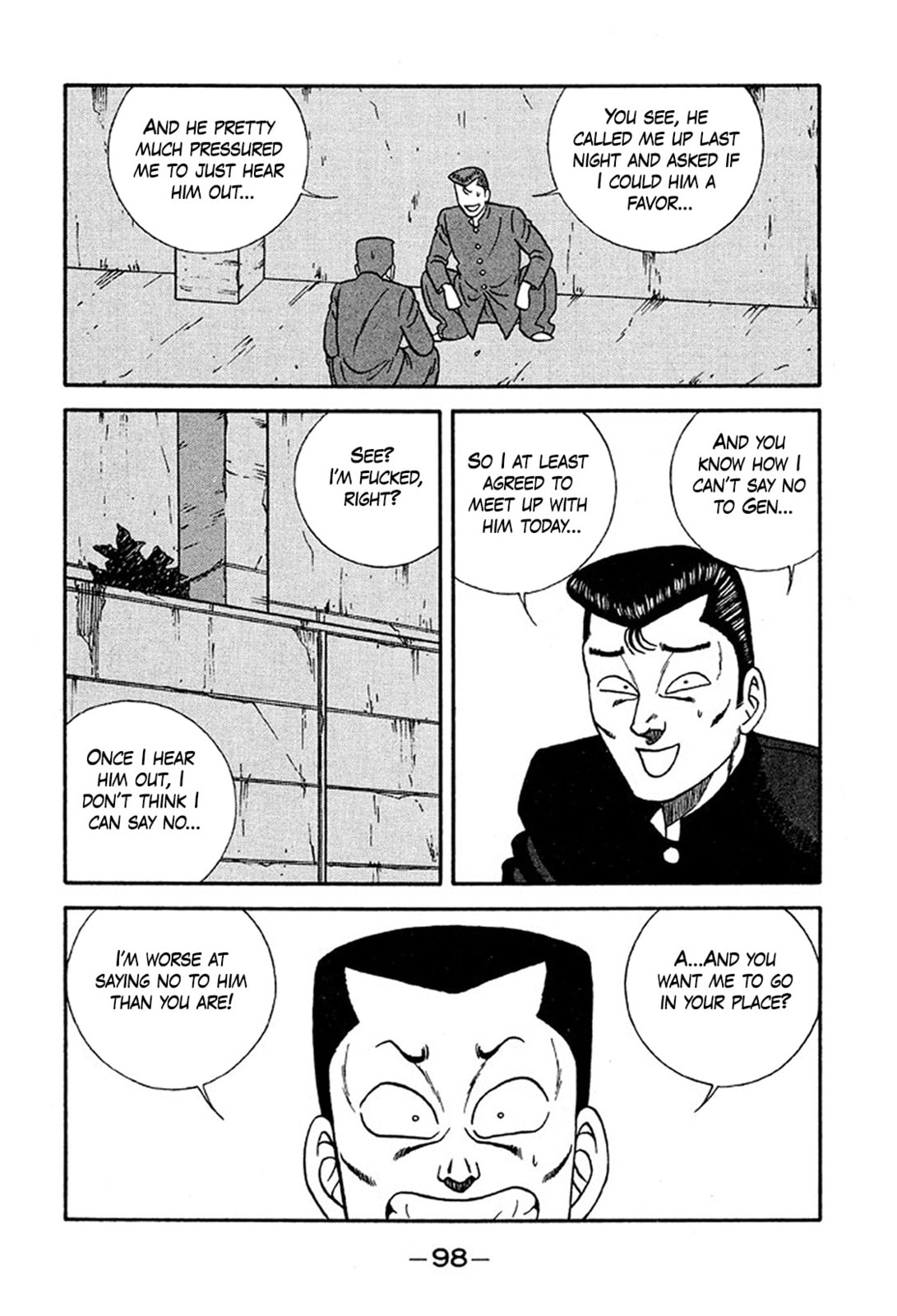 Be-bop High School Chapter 233 page 4 - 