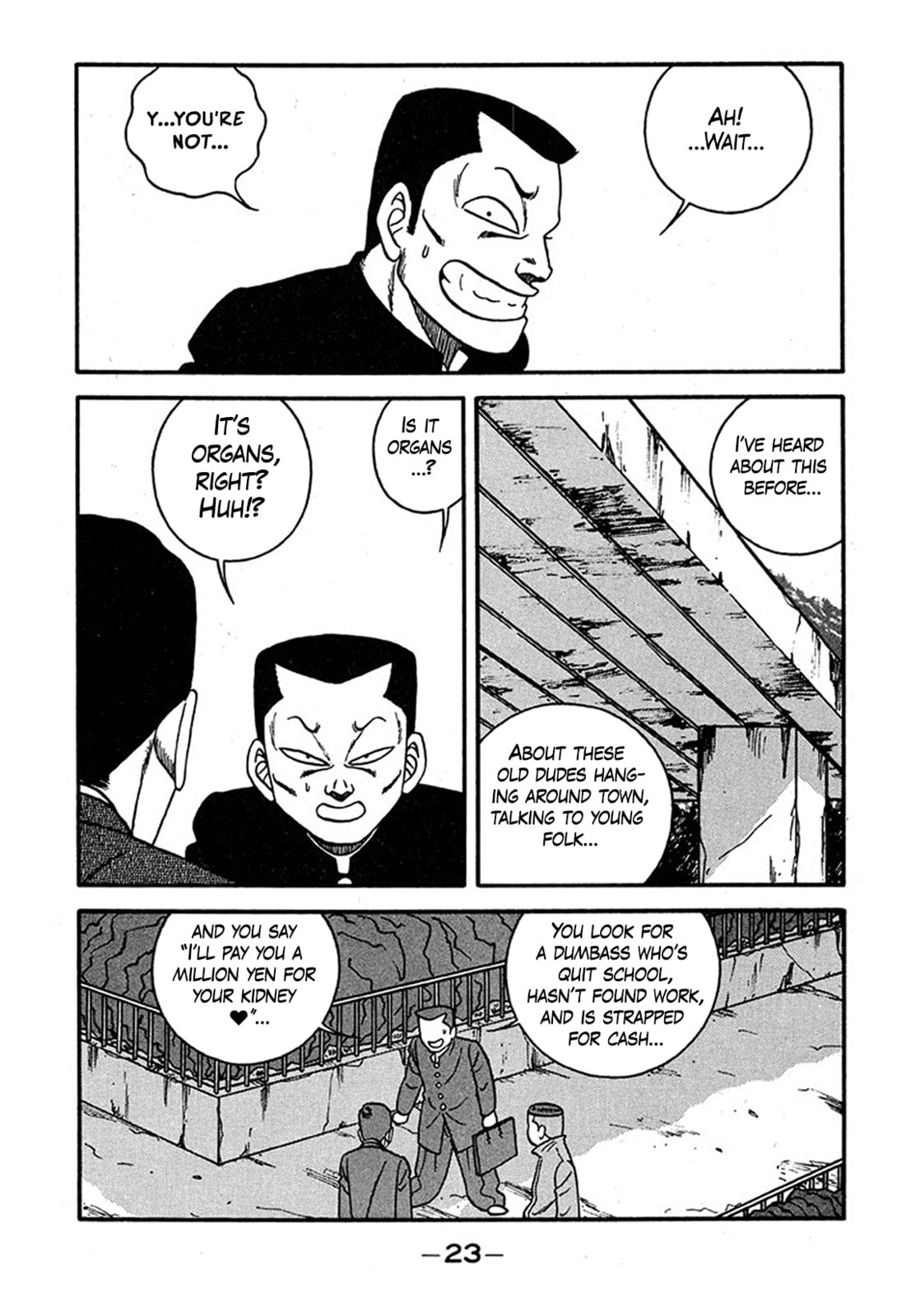 Be-bop High School Chapter 236 page 23 - 
