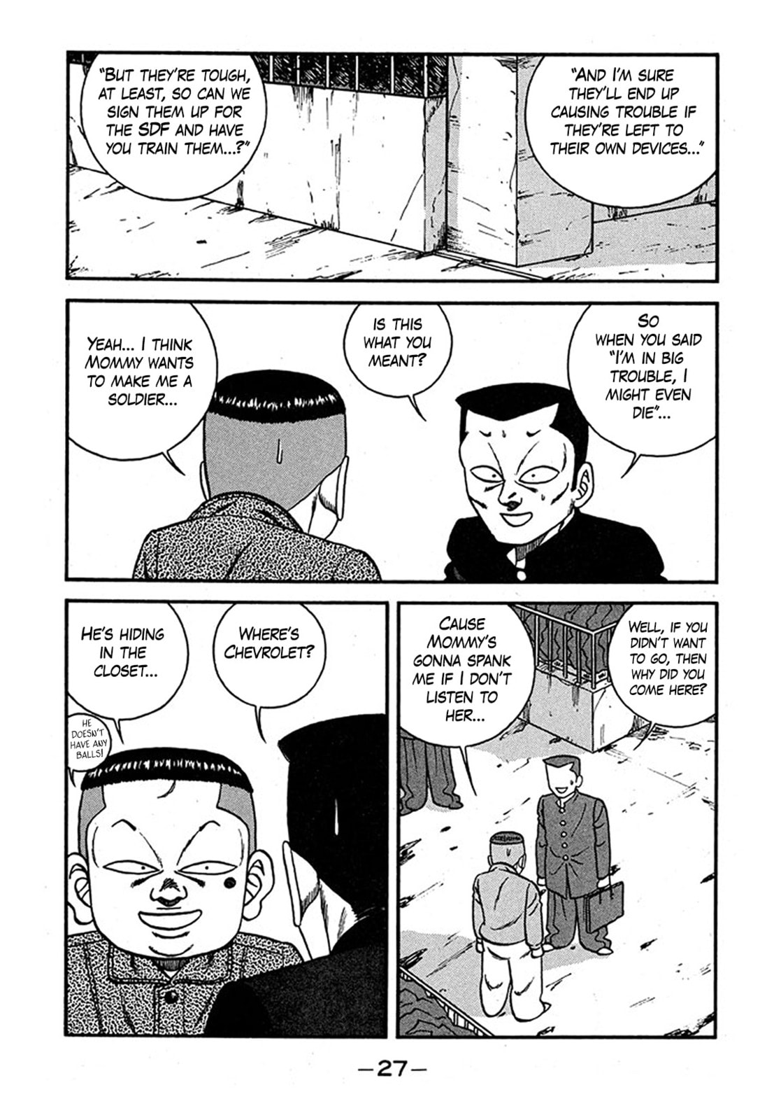 Be-bop High School Chapter 236 page 27 - 