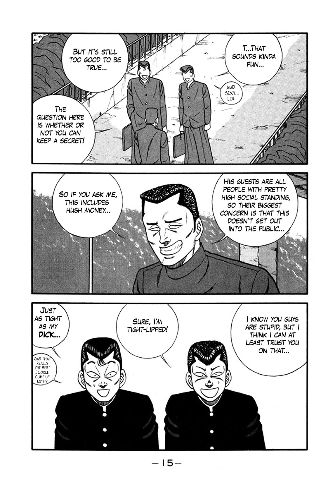 Be-bop High School Chapter 242 page 15 - 