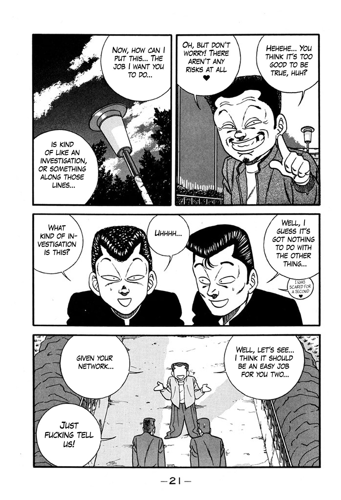 Be-bop High School Chapter 242 page 21 - 