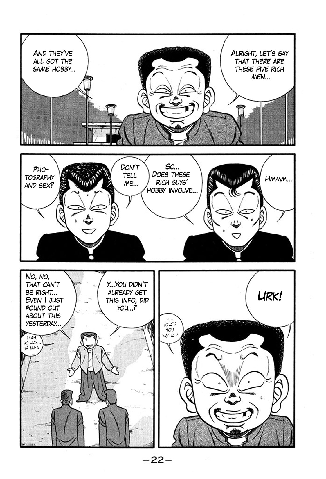 Be-bop High School Chapter 242 page 22 - 
