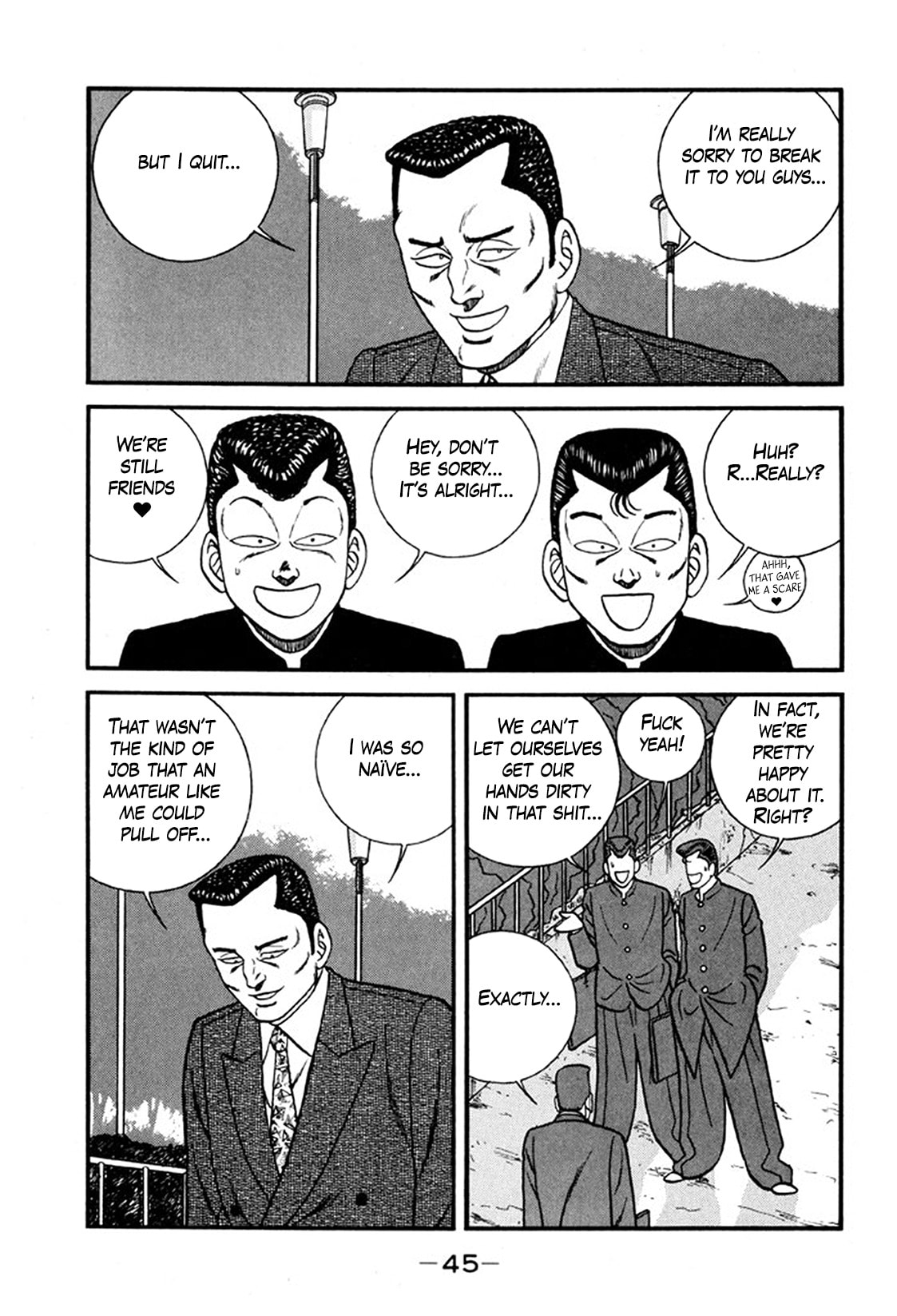 Be-bop High School Chapter 242 page 45 - 