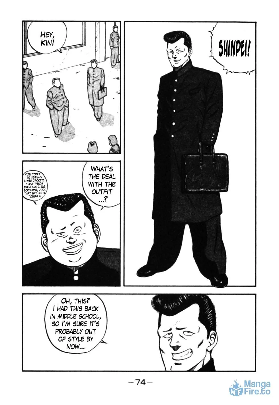 Be-bop High School Chapter 34 page 12 - 