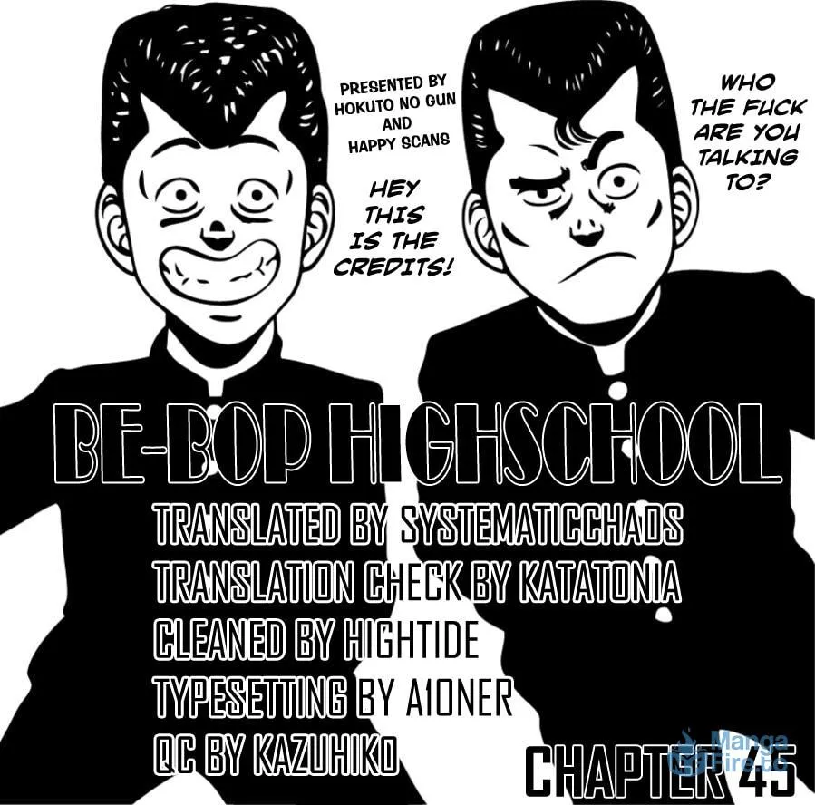 Be-bop High School Chapter 45 page 21 - 