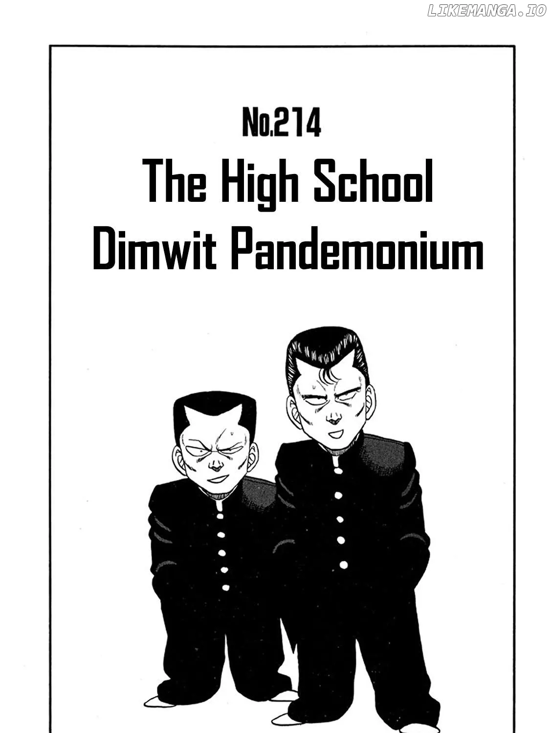 Be-Bop-Highschool Chapter 214 page 1 - 
