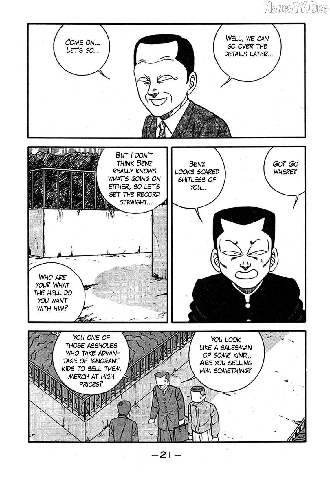 Be-Bop-Highschool Chapter 236 page 21 - 