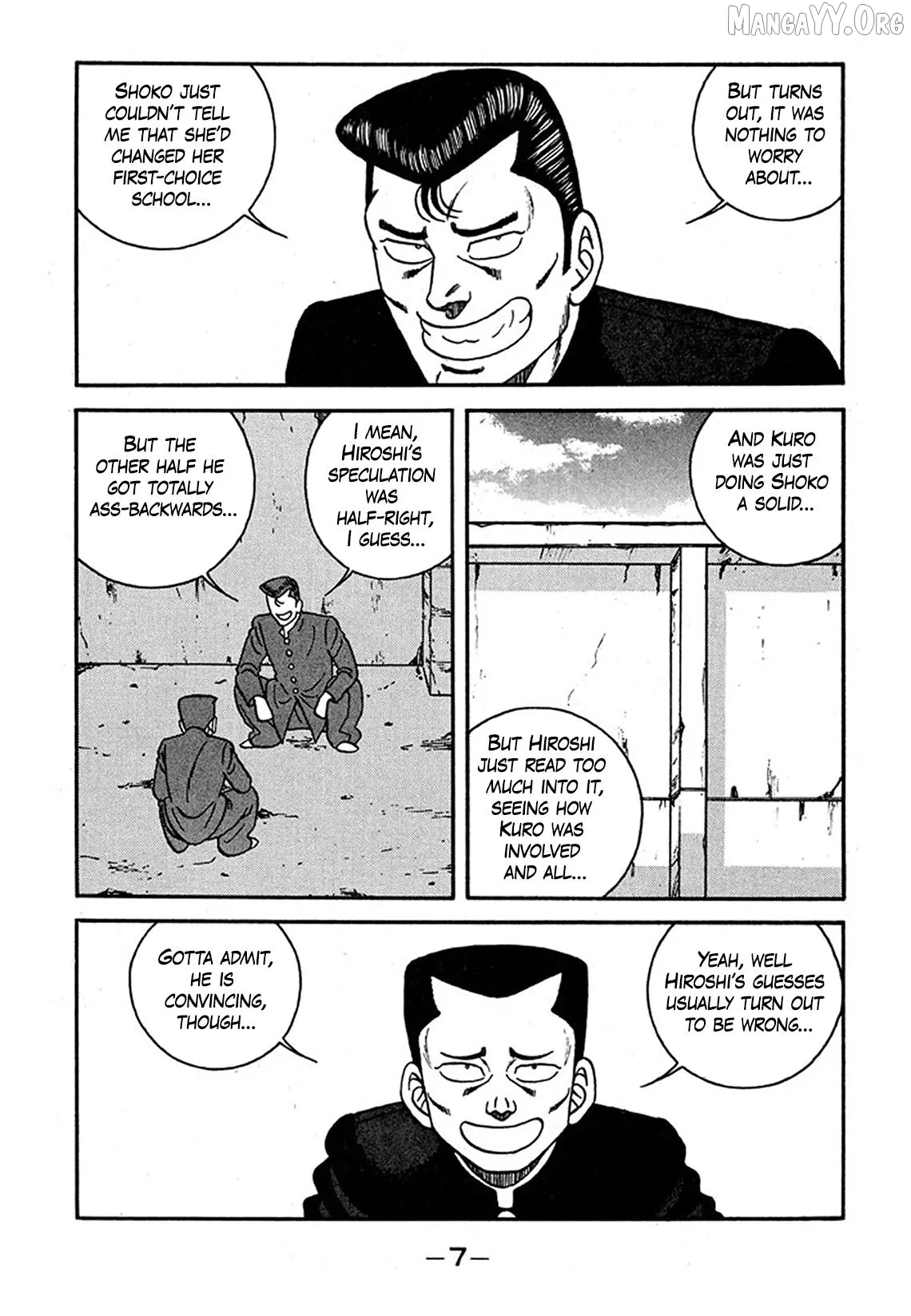 Be-Bop-Highschool Chapter 236 page 7 - 