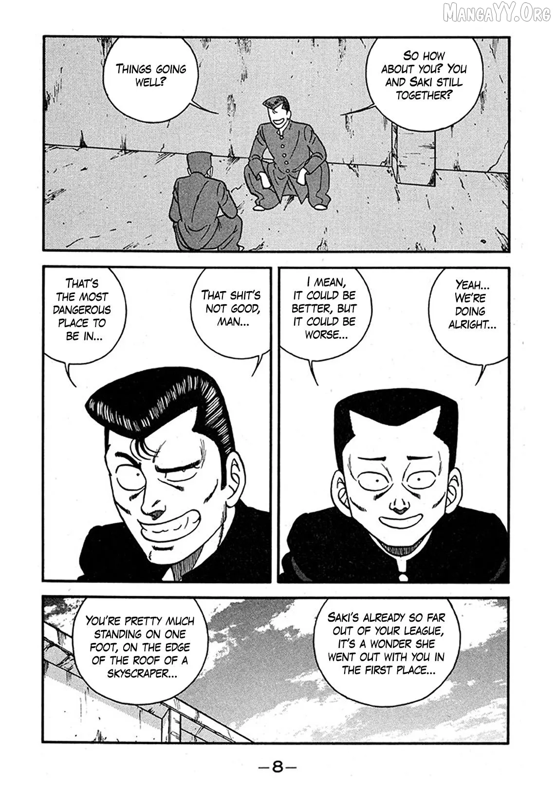 Be-Bop-Highschool Chapter 236 page 8 - 