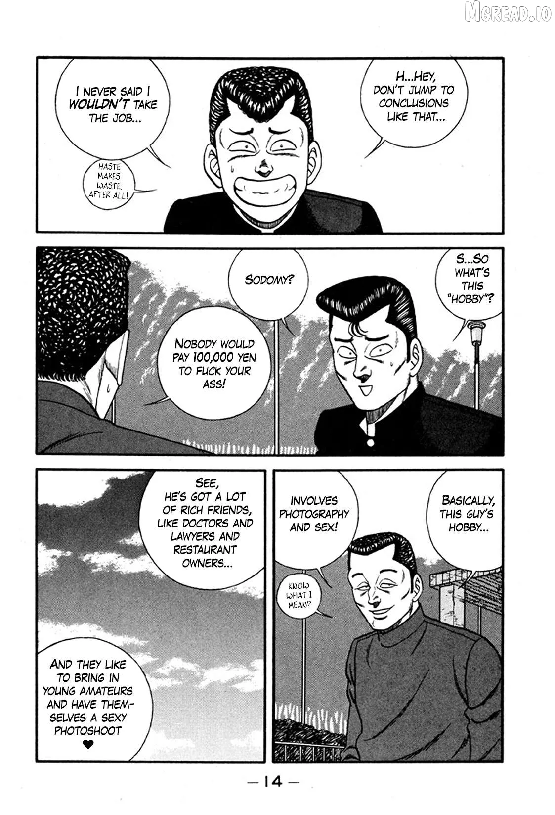 Be-Bop-Highschool Chapter 242 page 14 - 