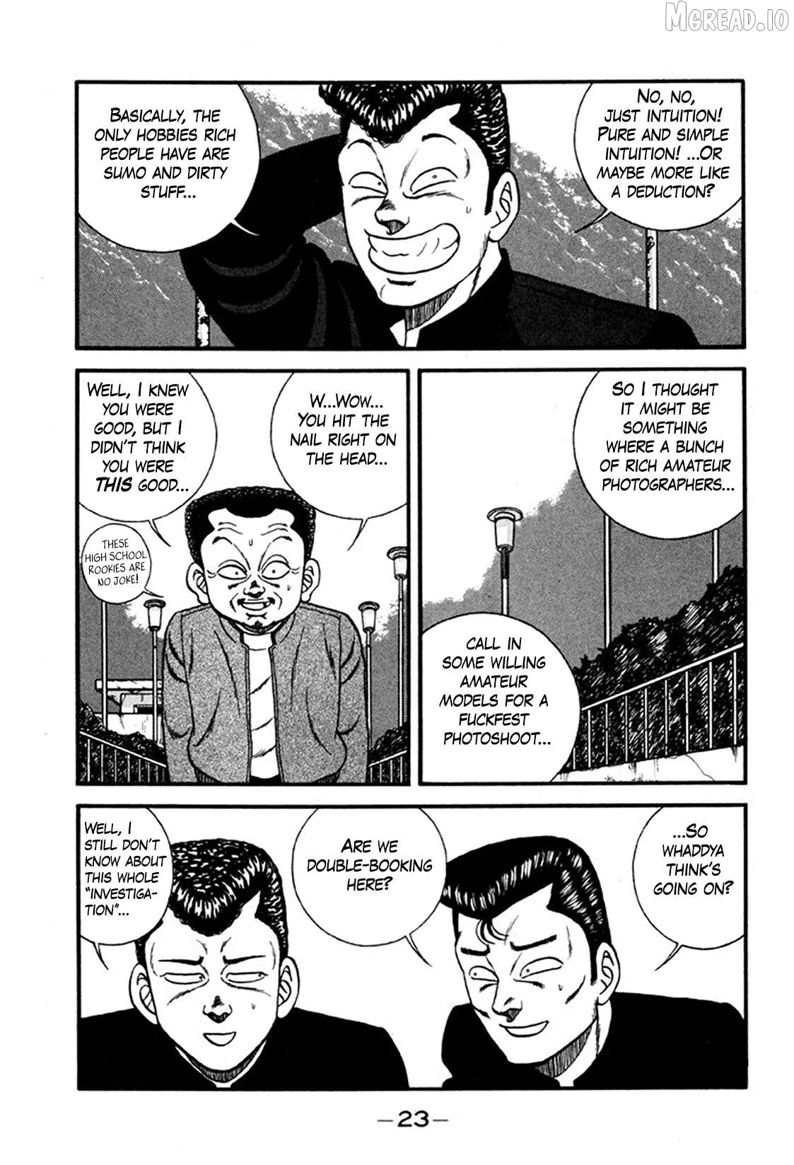 Be-Bop-Highschool Chapter 242 page 23 - 