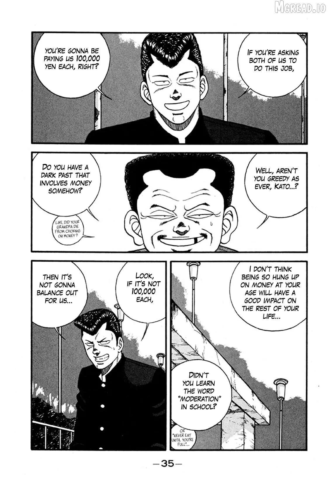 Be-Bop-Highschool Chapter 242 page 35 - 