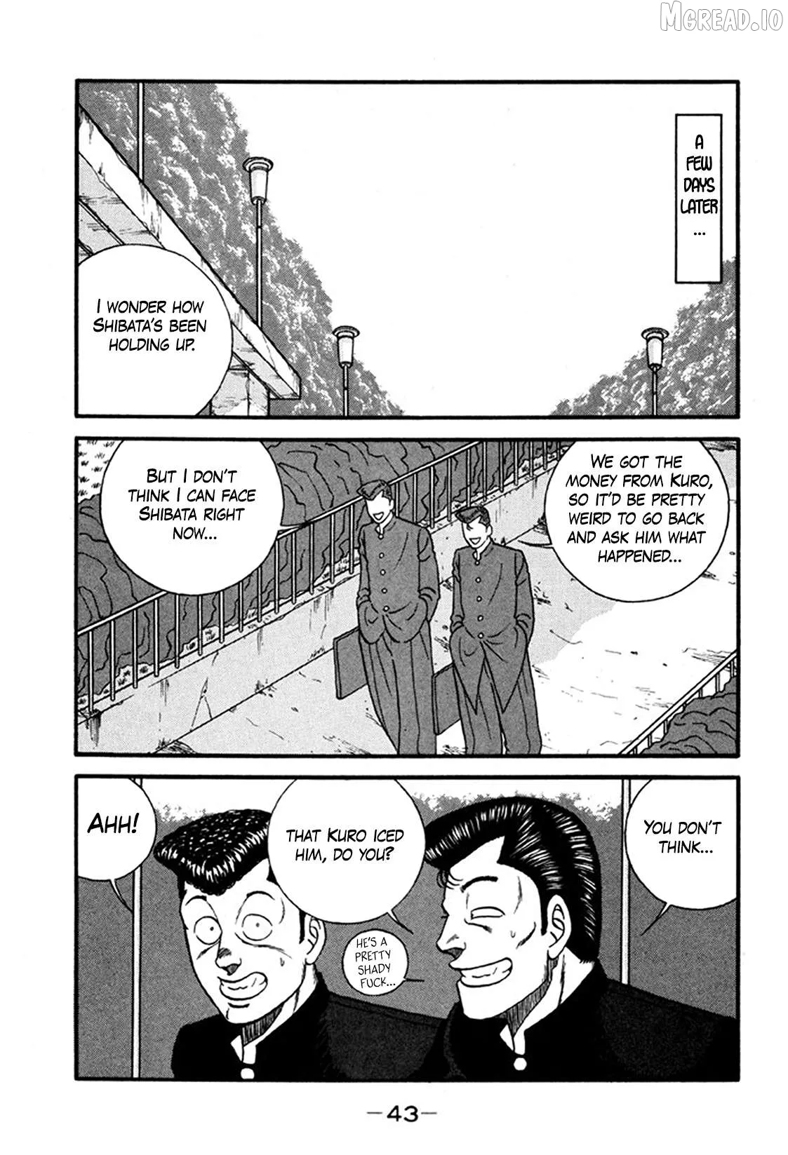 Be-Bop-Highschool Chapter 242 page 43 - 