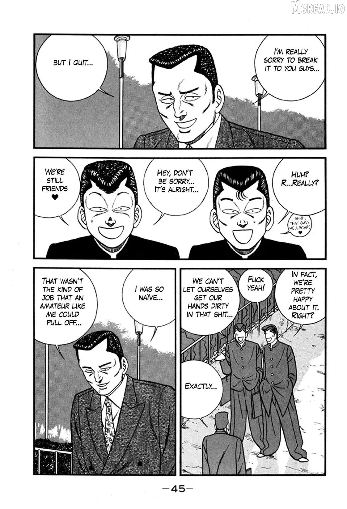 Be-Bop-Highschool Chapter 242 page 45 - 