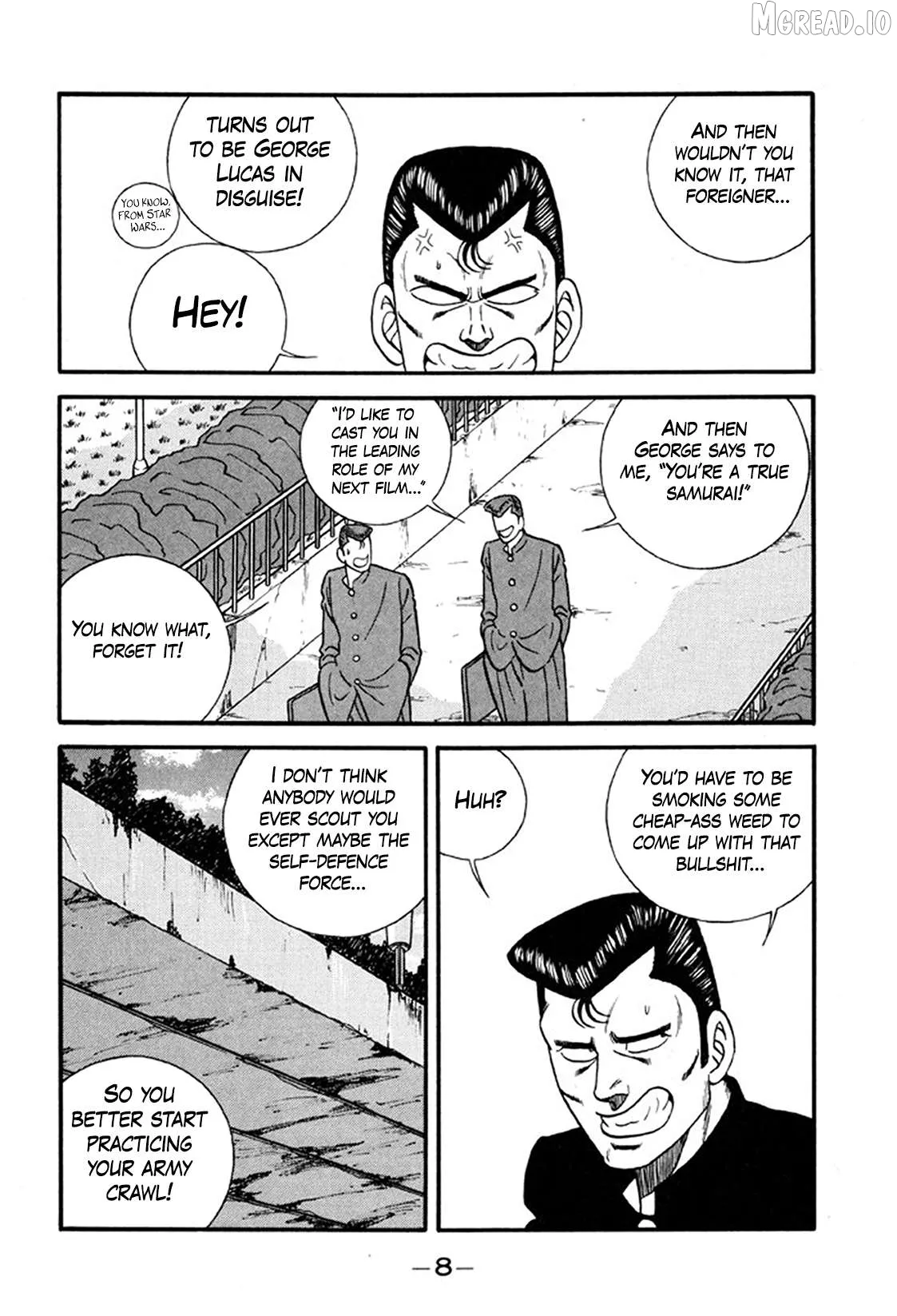 Be-Bop-Highschool Chapter 242 page 8 - 