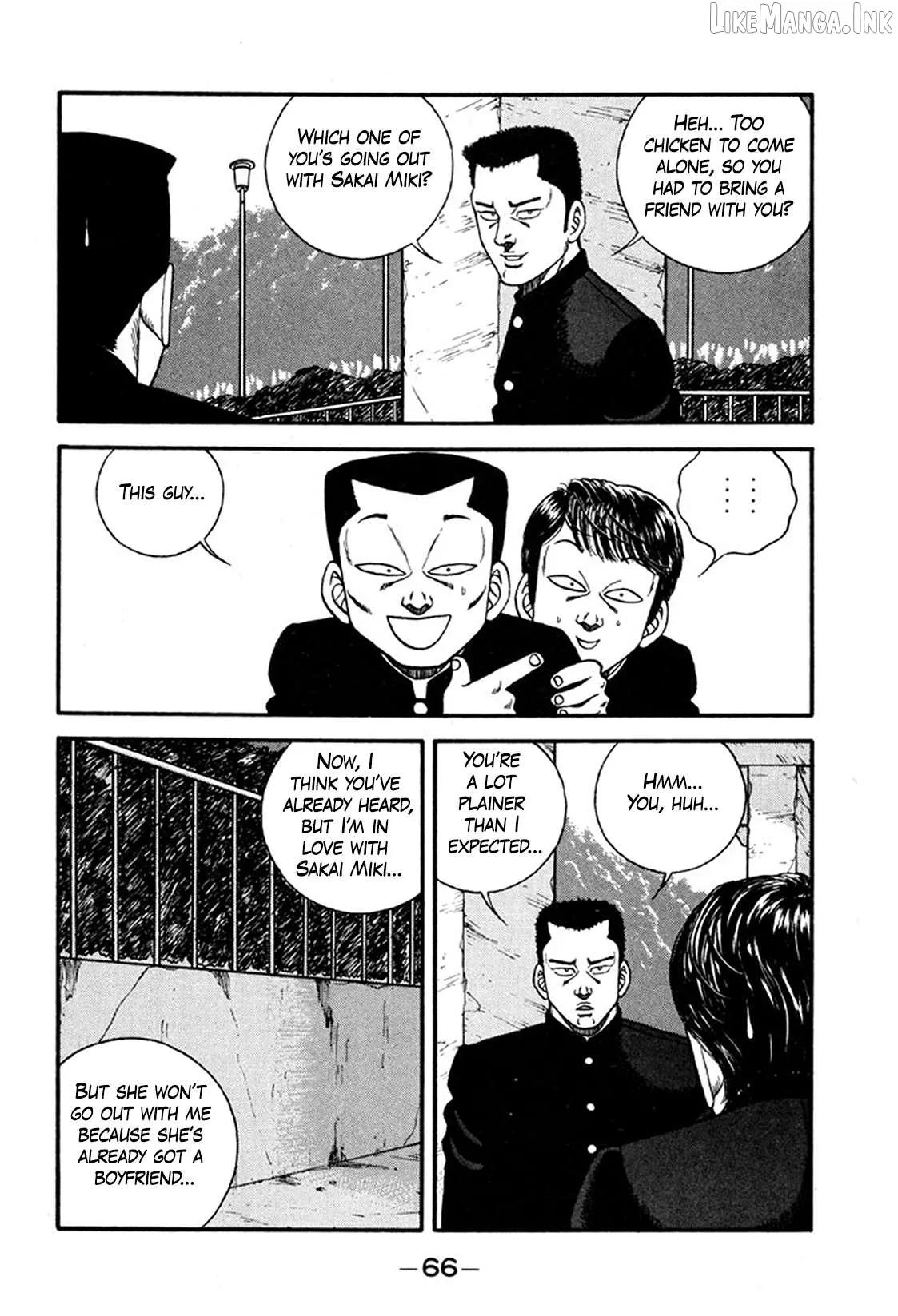 Be-Bop-Highschool Chapter 243 page 18 - 