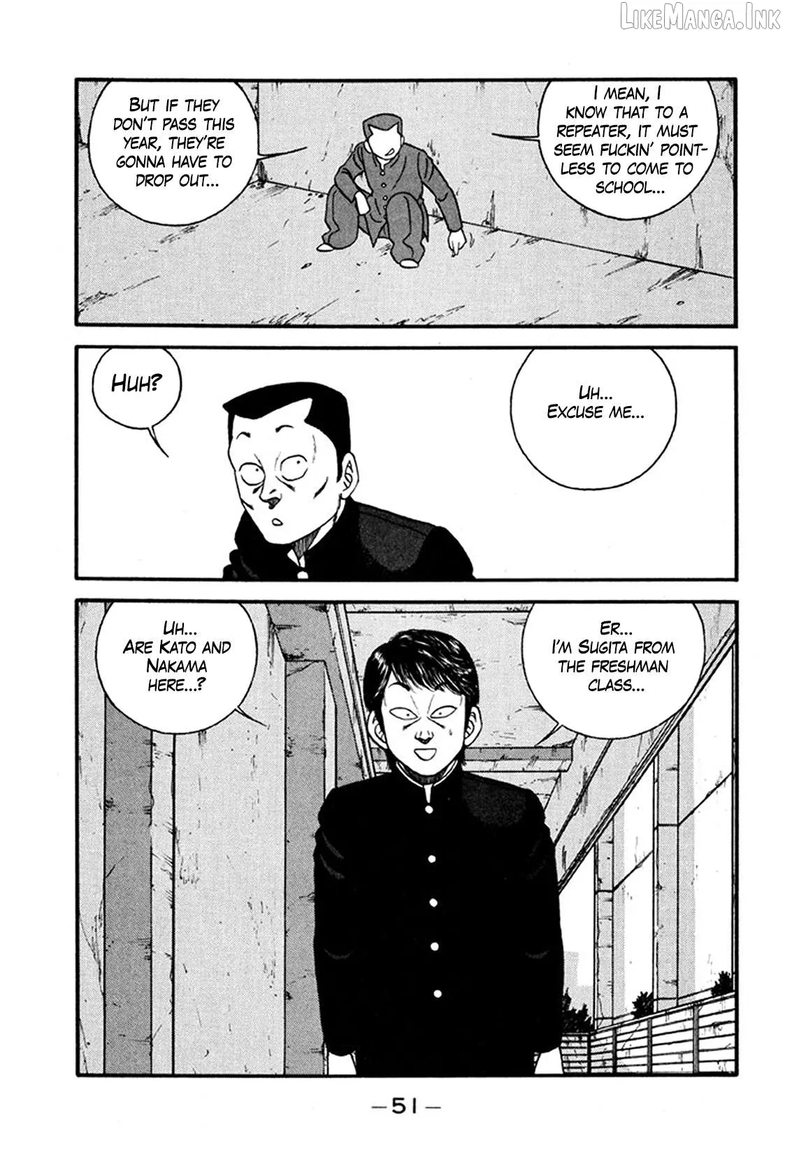 Be-Bop-Highschool Chapter 243 page 3 - 